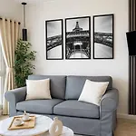 Eiffel Tower View With Lift & Balcony