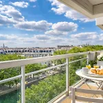 Eiffel Tower View With Lift & Balcony